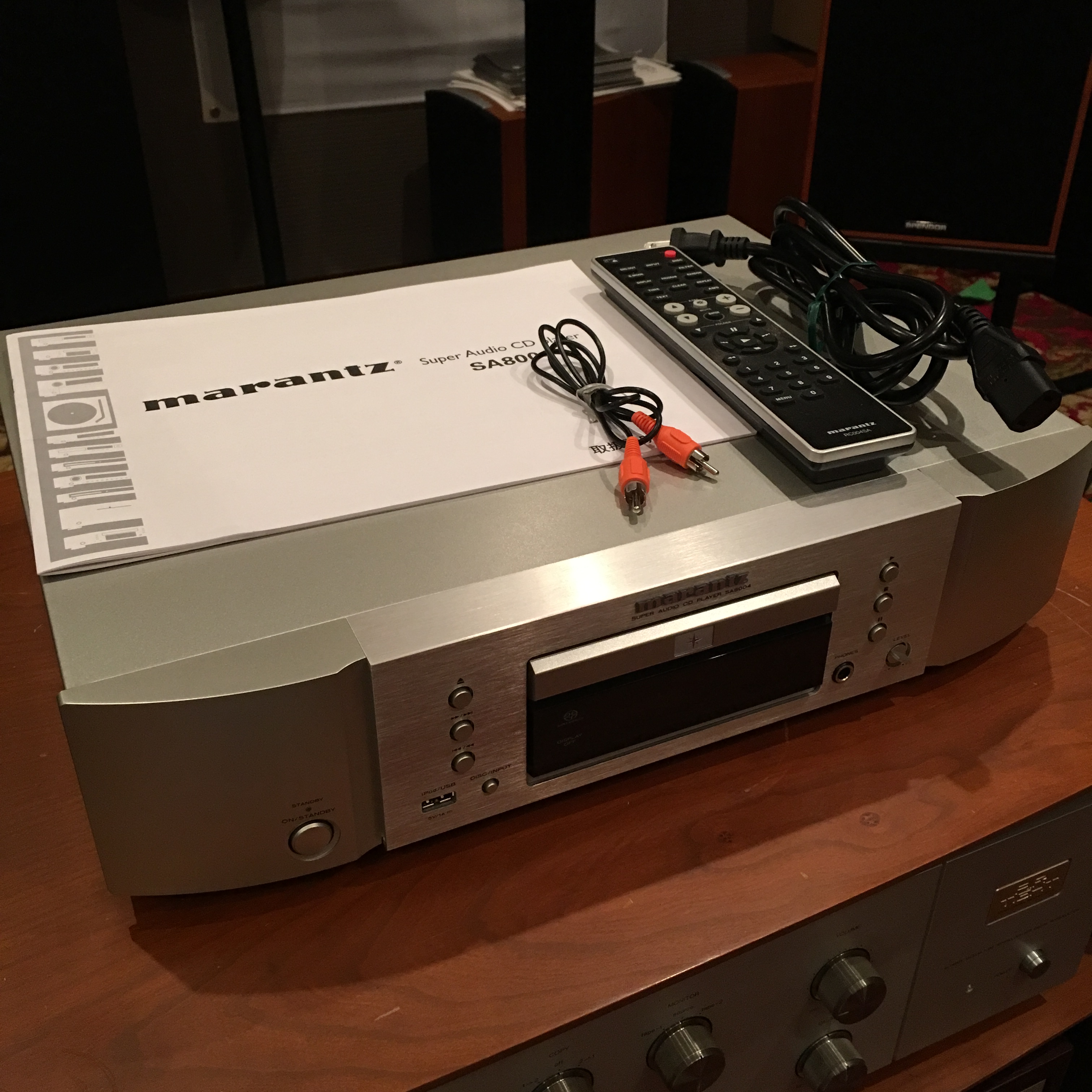 2/10 値下げしました Marantz SACDプレイヤー SA8004 ＆プリメイン